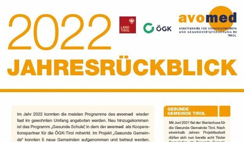 Teaser Jahresbericht 2022 und Jahresrückblick 2022